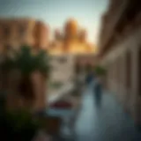 Breathtaking view of the Al Fahidi district's architecture