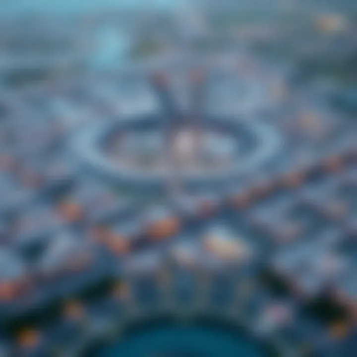 Aerial view showcasing Al Khail Gate Phase 2 development