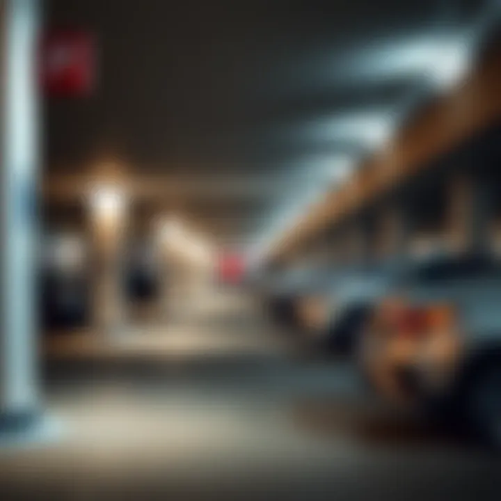 Parking area at Al Majaz Waterfront
