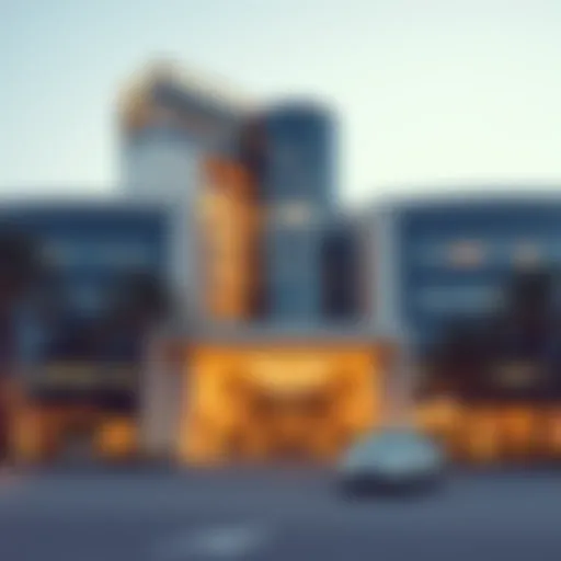 Modern architectural design of Al Nahda Business Center