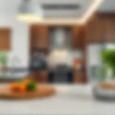 Well-equipped kitchen in Alh vacation home