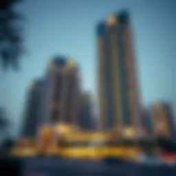 Architectural brilliance of Amna Tower
