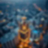 Aerial View of ุงู ุฌู ุจู ุงุฑ Aerial view of ุงู ุฌู ุจู ุงุฑ showcasing modern architecture