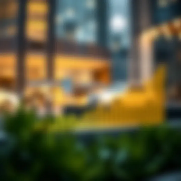 Graph depicting market trends in Dubai's business acquisitions