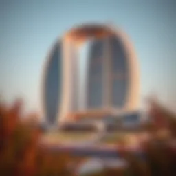 Stunning view of برج الماس showcasing its unique architectural design
