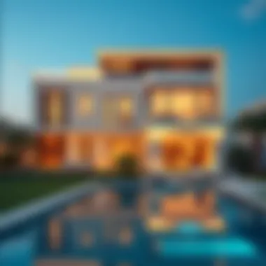 Luxurious residential property with stunning architecture