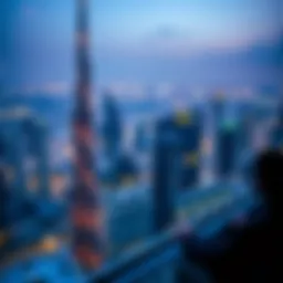 Panoramic view of Burj Khalifa corporate suites with stunning skyline