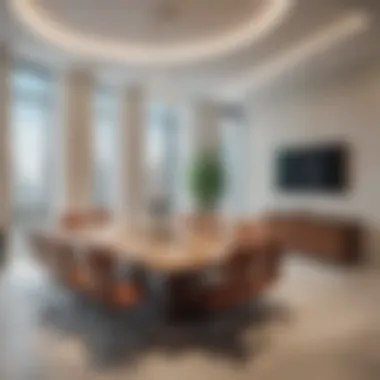 Business Center Meeting Space Meeting room in a business center