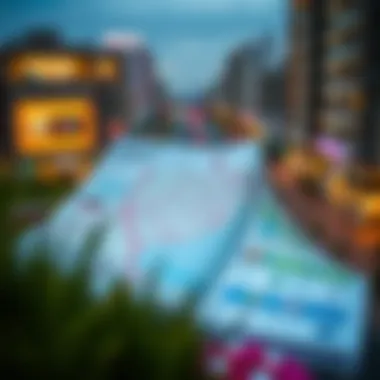 Comprehensive Directory Map A detailed map outlining the various services and amenities available