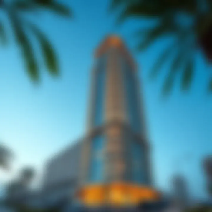 Architectural Elegance of City Tower Deira City Tower Deira exterior view showcasing its architectural elegance