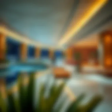 Luxurious amenities within Al Mass Tower for residents