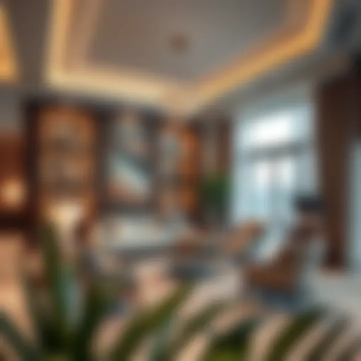 Luxury Interiors for Abu Dhabi Homes Luxurious residential space with elegant furnishings