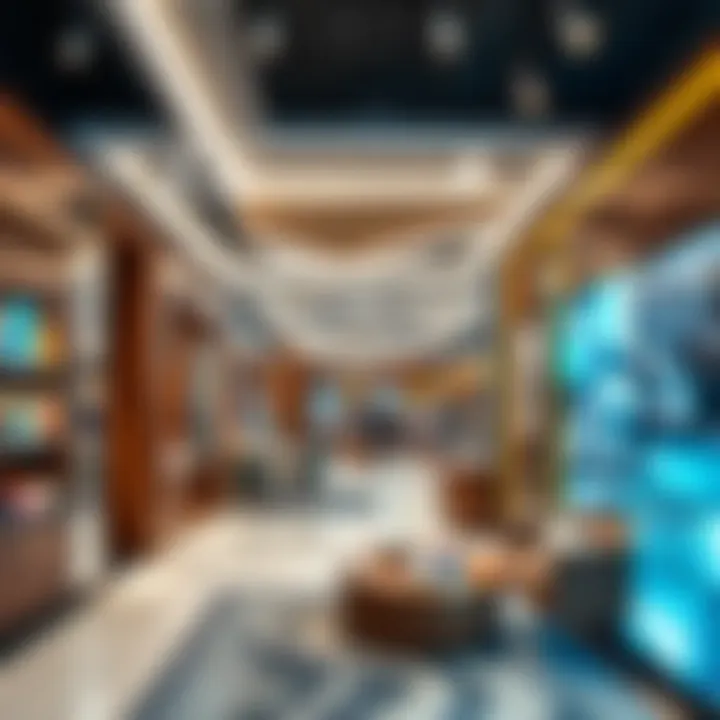 Enhancing Retail Spaces in Abu Dhabi Stylish retail environment enhancing customer experience