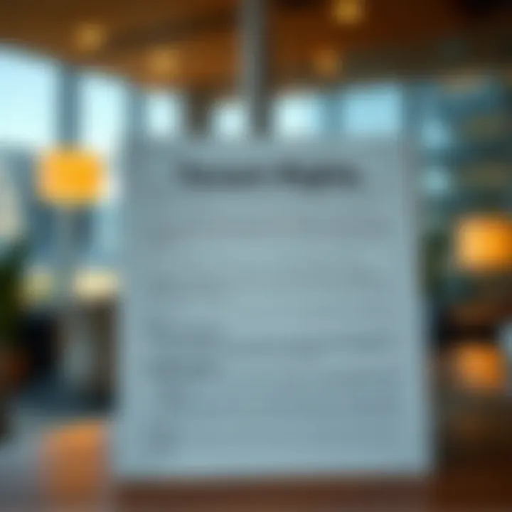 Tenant Rights and Obligations Rights and obligations of tenants