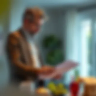 Landlord and tenant discussing rental agreements