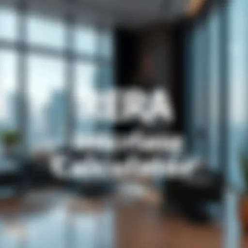 Visual representation of RERA rental increase calculator