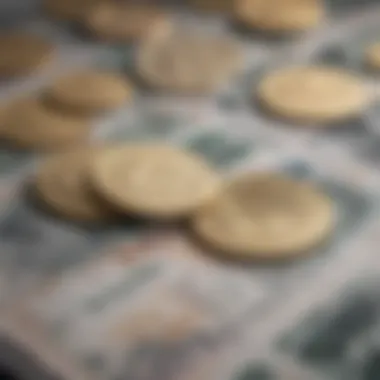 Currency Exchange Dynamics Euro and Dirham currency exchange illustration