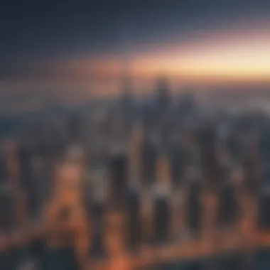 Dubai Skyline: A Rental Perspective An overview of Dubai's skyline with rental properties