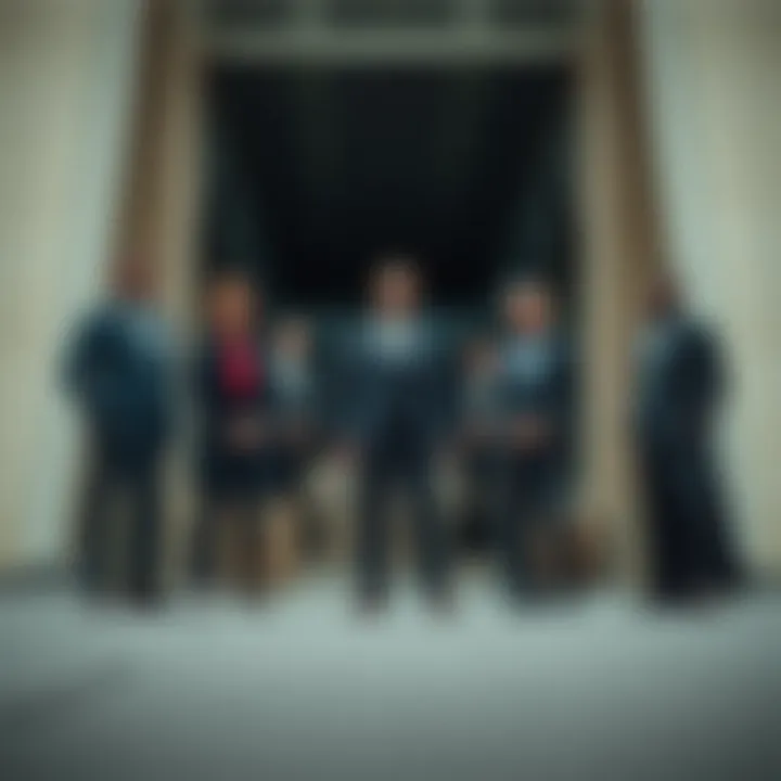 Visual representation of stakeholders in Dubai's asset management