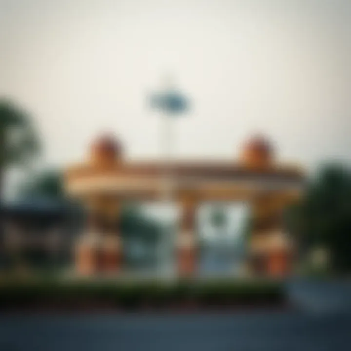 Historical context of the Fish Roundabout, highlighting its significance in Dubai's development