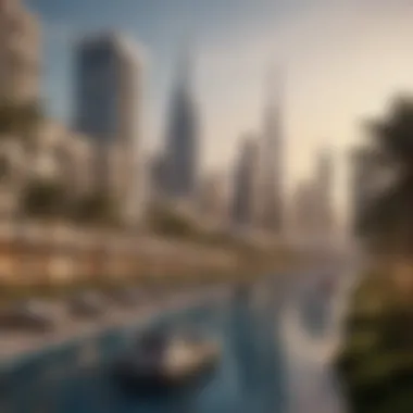 Real Estate Trends in Dubai Graph showcasing real estate trends in Dubai