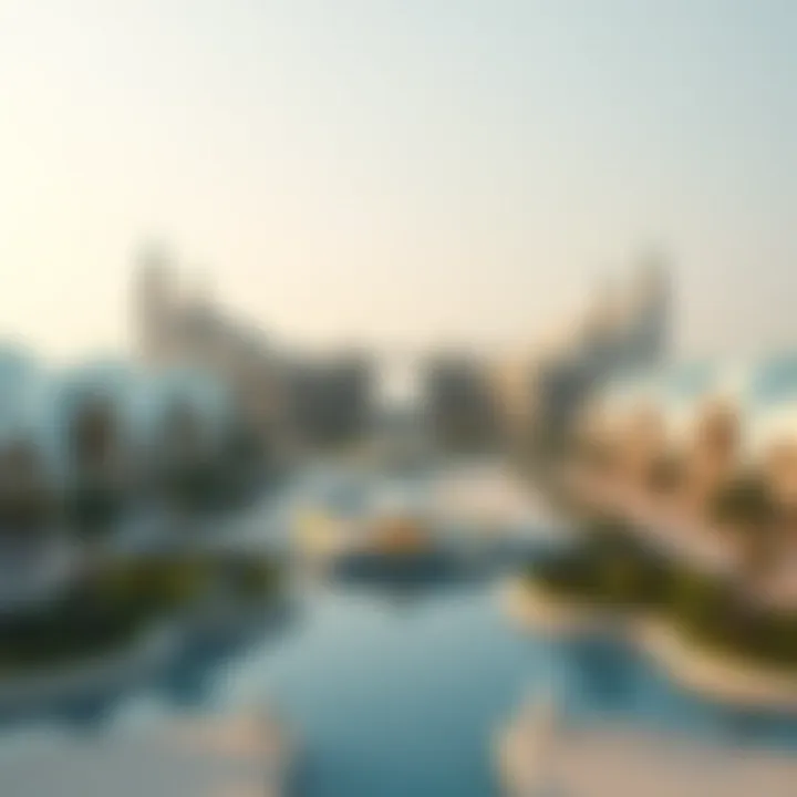 Architectural design layout of The World Islands