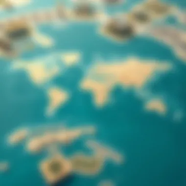 Map highlighting the geographical layout of The World Islands