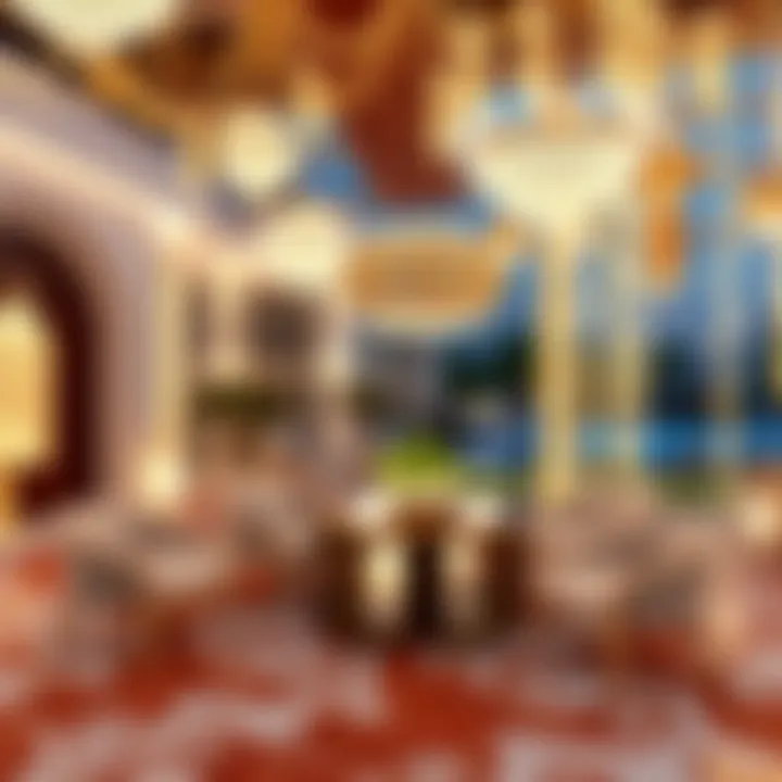 Luxurious properties in Dubai showcasing Eid decorations