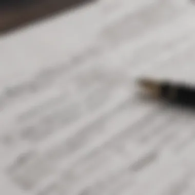 Ejari Registration Documentation Ejari registration document with a pen