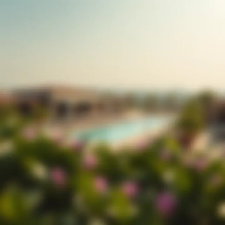 Luxury community amenities offered by El Hanouf Properties