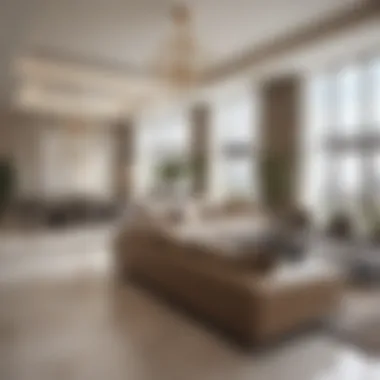Sophisticated Interiors of Ellington Sobha Hartland Elegant interior design showcasing modern living spaces