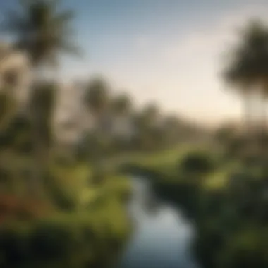 Breathtaking Greenery Surrounding Ellington Sobha Hartland Panoramic view of the surrounding lush green landscapes