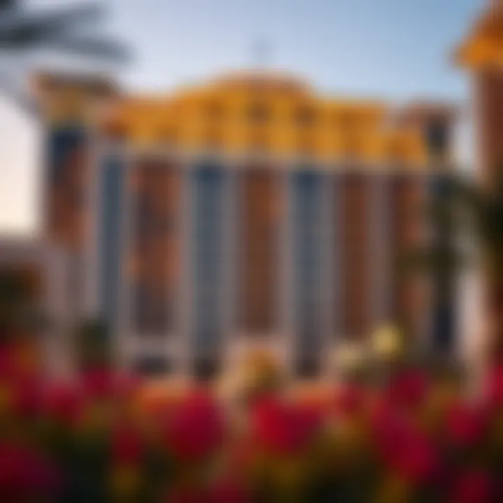 Architectural Elegance of Emaar The Oasis Luxurious exterior view of Emaar The Oasis showcasing its architectural elegance