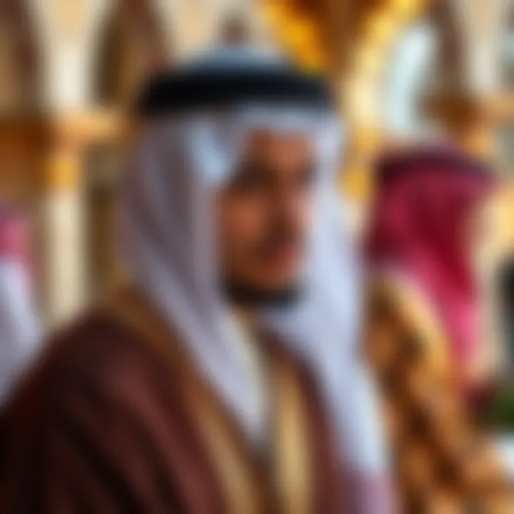 Traditional Emirati Attire During Holidays Traditional Emirati attire showcased during holidays