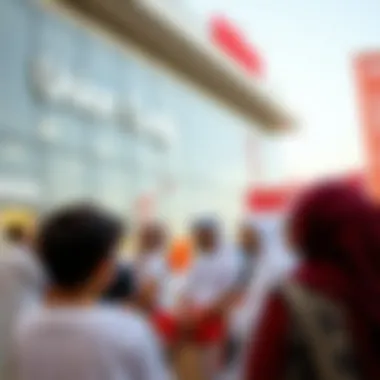 Community event at Union Coop Hamriya engaging local residents