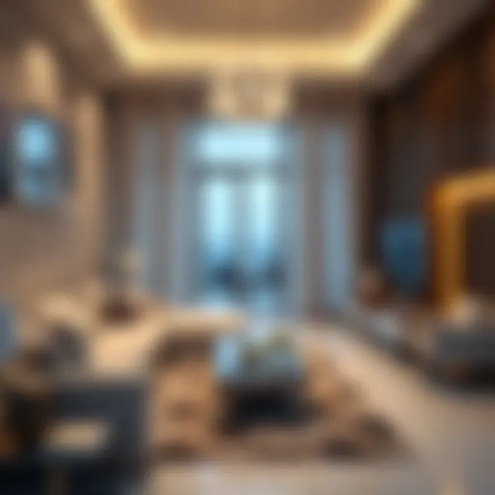 Modern apartment interiors in Dubai