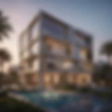 Modern Architecture in Al Hamra Modern architectural designs within the Al Hamra community