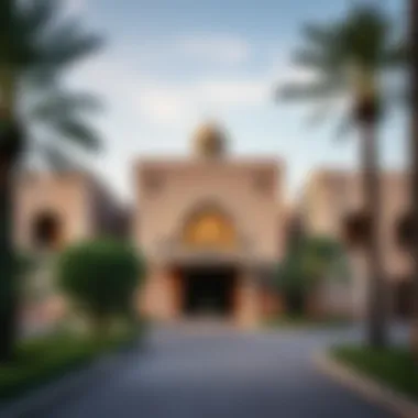 Cultural landmark in Al Jaddaf reflecting the neighborhood's heritage