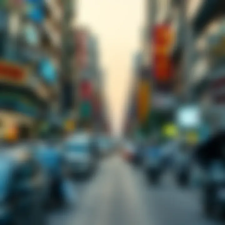 Vibrant Street Life on الصفدي شارع الشيخ زايد Vibrant street life and commerce on الصفدي شارع الشيخ زايد