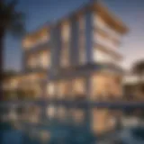 Modern architectural design of Alhad Properties