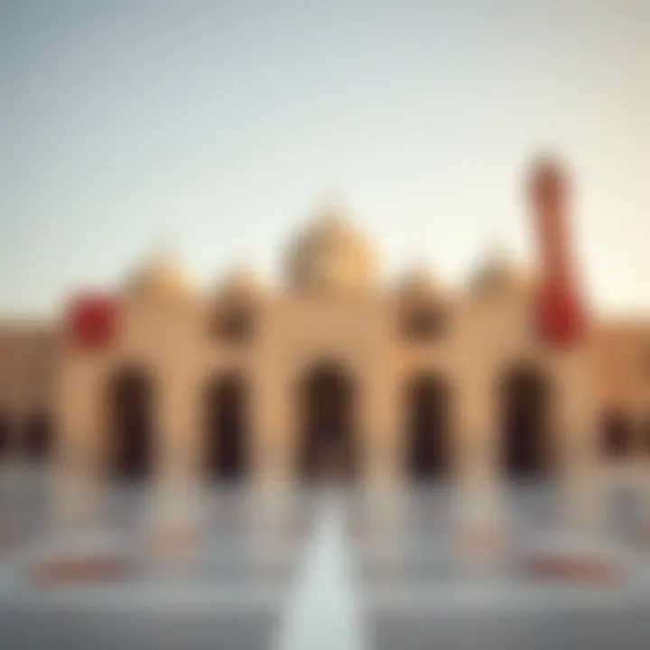 The Qasr Al Watan with its regal architecture and historical significance