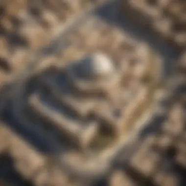 Aerial Perspective of مجمع زايد الرحمانية Aerial view showcasing مجمع زايد الرحمانية's intricate design and surroundings