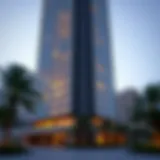 Modern architectural design of Avari Building Tecom