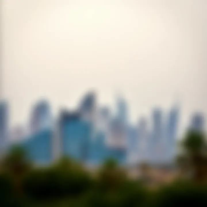 Bayut Ajman Skyline Stunning skyline of Bayut Ajman showcasing modern architecture