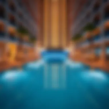Resort-style amenities at Beach Rotana Residence, featuring a stunning pool area