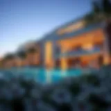 Stunning exterior view of Beach Rotana Residence showcasing modern architecture