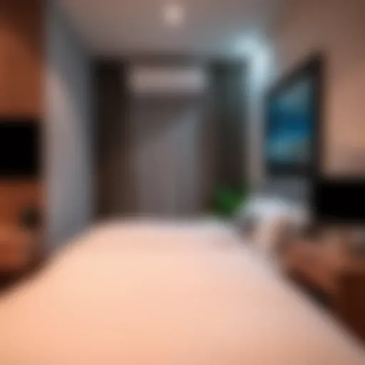 Cozy bed space in a modern shared apartment near Burjuman