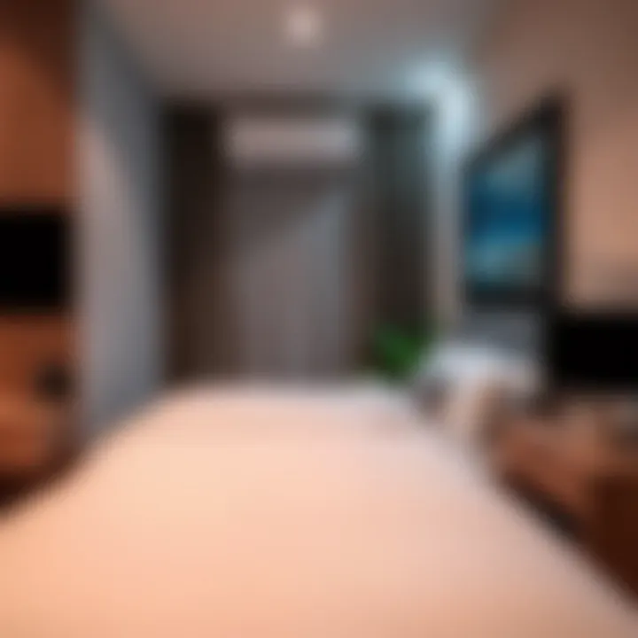 Cozy bed space in a modern shared apartment near Burjuman