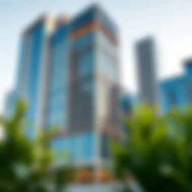 Contemporary Office Spaces in Dubai Modern office building in Dubai