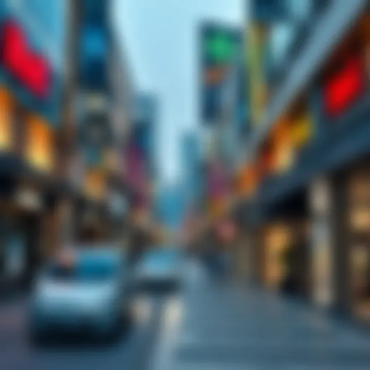 Vibrant Retail Areas of Dubai Trendy retail district in Dubai